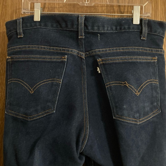 Levis 517 Classic Mens Jeans 36/32” Blue Bootcut Black Tab  Y2K 2001 - Picture 6 of 11